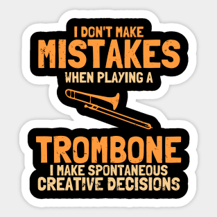 trombone Sticker